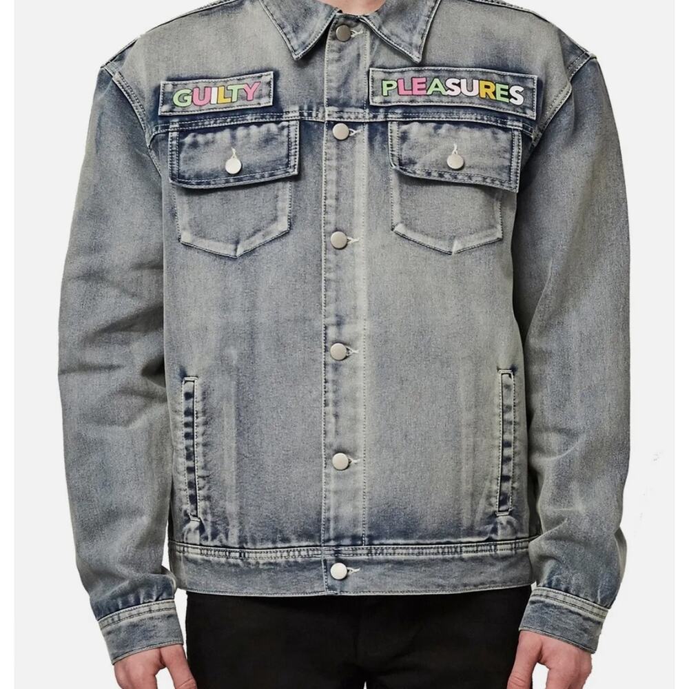 Wesco Trucker Jacket Unisex  Guilty Pleasures Denim  Jacket